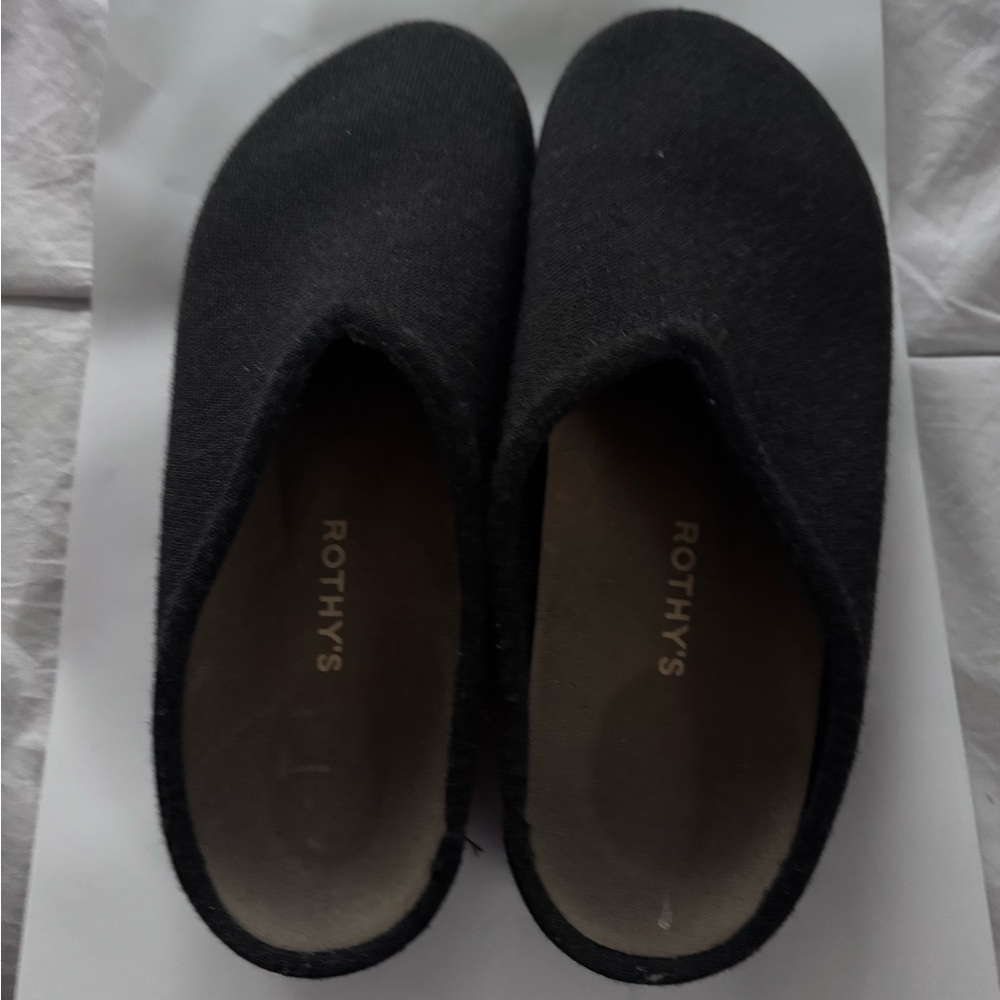 Rothy's Charcoal Slip-On Flats